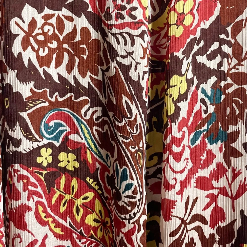 ZARA OVERSIZED FLORAL PRINTED MAXI DRESS - XS - Picture 9 of 9